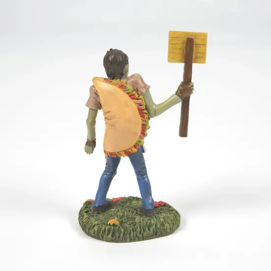 Department 56 Department 56 Snow Village Eat More Brains Halloween Figurine #6011449 Green {5}