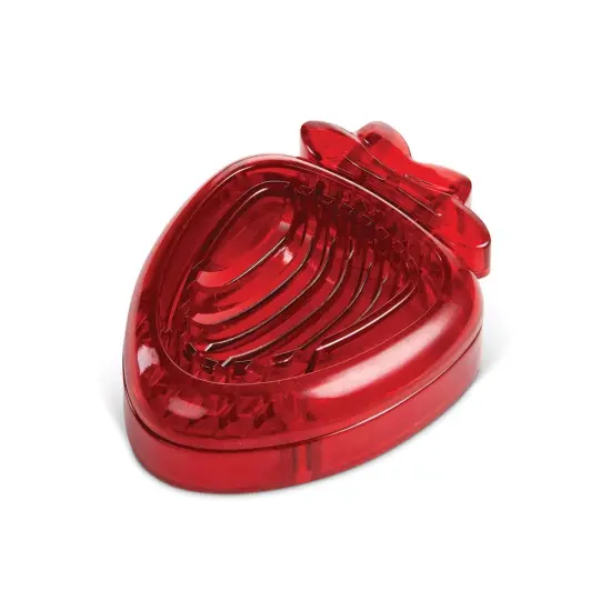 HIC Stainless Steel Blade Strawberry Slicer - Quickly Cut Uniform Slices {3}