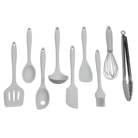Chef Craft 9 Piece Premium Silicone Kitchen Tool and Utensil Set {3}