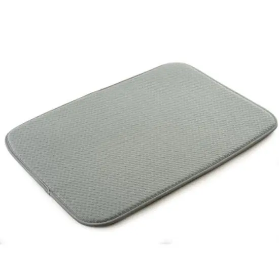 Norpro Washable Microfiber Dish Drainer Glass Drying Mat Pad {1}