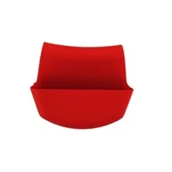 Handy Housewares Sink Caddy Saddle Flexible Sponge Holder - Fits Any Standard Double Kitchen Sink Red {5}