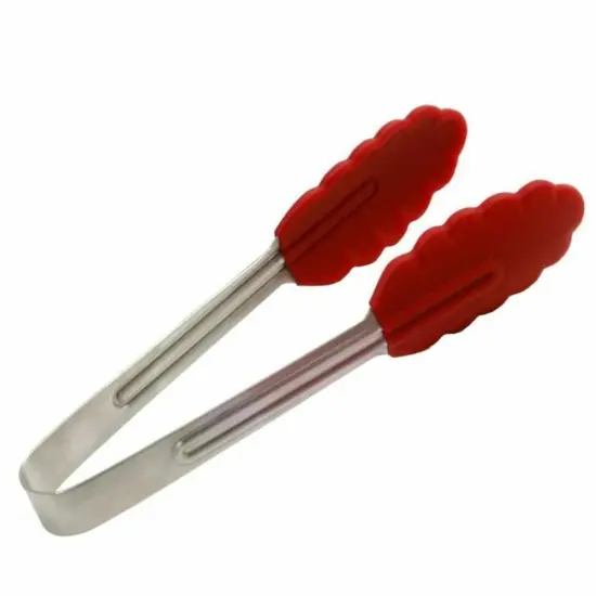 Norpro Mini Stainless Steel Silicone Tipped Serving Tongs {3}