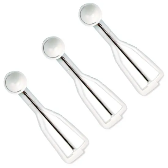 Norpro Cookie Dough / Ice Cream Scoop - Fruit Melon Baller Meatball Spoon {6}