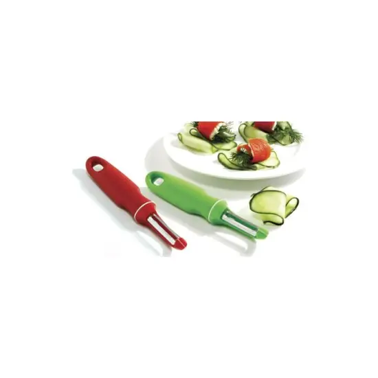 Norpro Grip-EZ Stainless Steel Blade Swivel Fruit & Veggie Peeler Combo (1 of each) {7}