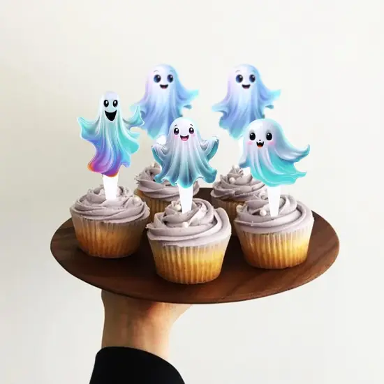 24PCS Halloween Cupcake Toppers {4}