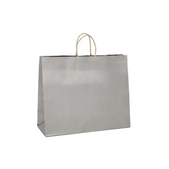 Metallic Shopping Bag Durable 16" x 6" x 18 1/2" {3}