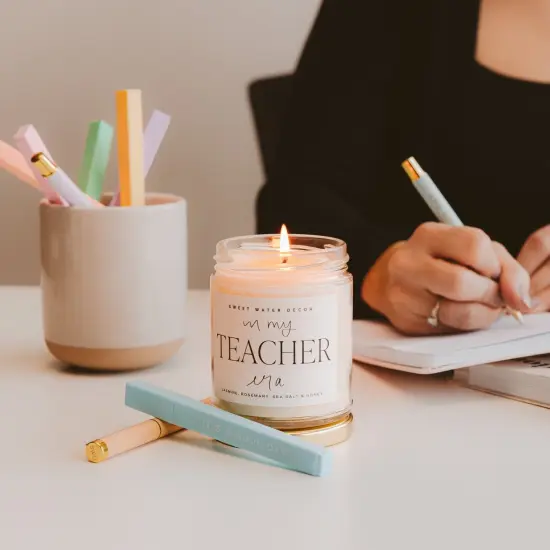 IN MY TEACHER ERA SOY CANDLE {3}