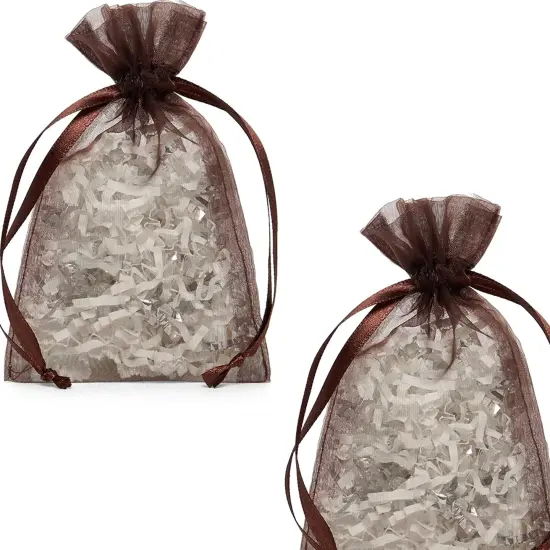 Mini 3&rdquo; x 4&rdquo; Organza Bags For Delicate Gifts {6}