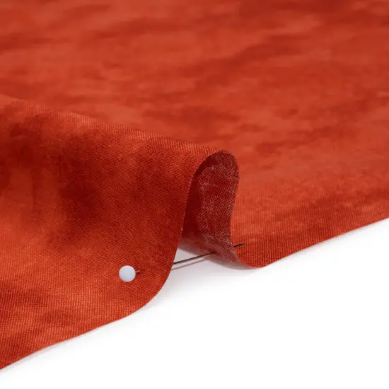 1 Yard Rusty Chili Abstract Cotton Quilting Fabric Cotton Lightweight 44 Inch Width {3}