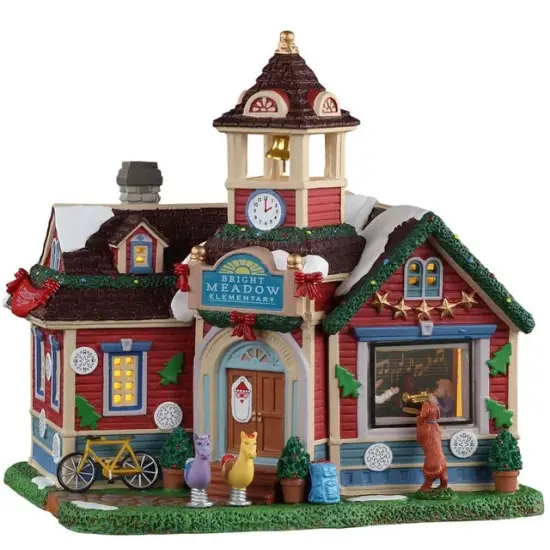 Bright Meadow Elementary - Lemax Caddington Village {1}