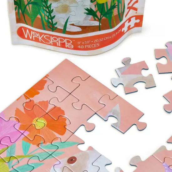 Bunny Patch 48 Piece Puzzle Snax {4}