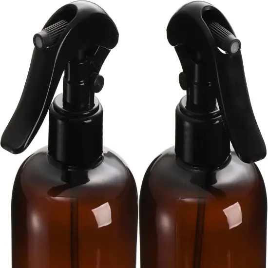 12 Pack Plastic Spray Bottles with Mist Sprayers {2}