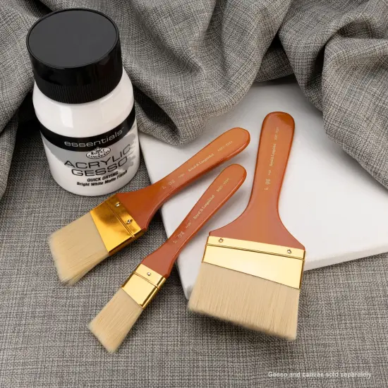 RSET-9359 | 3pc Firm Bone Taklon Large Area Angular Brush Set {4}