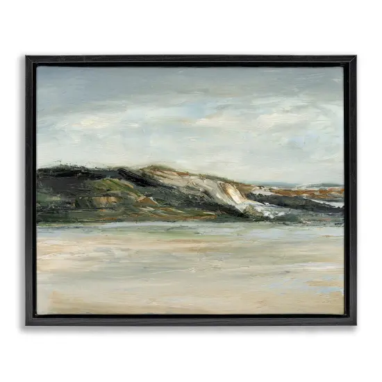 Stupell Industries Neutral Tone Desert Mesa Floating Frame By Ethan Harper {1}