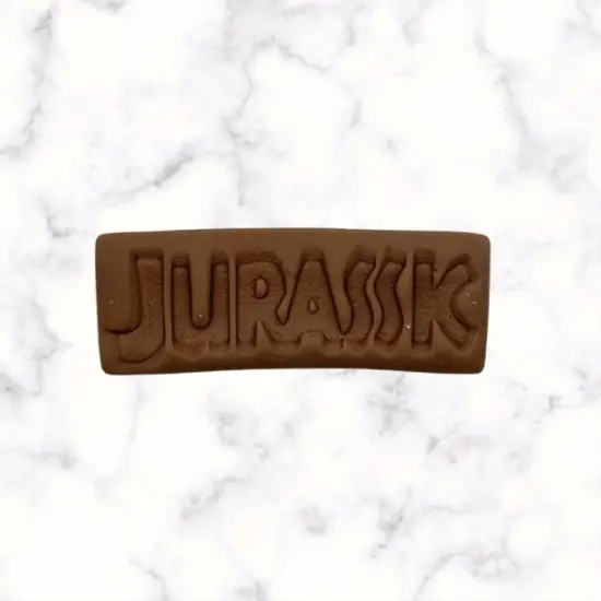 Dinosaur Jurassic (A) Name Cookie Cutter and Stamp {2}