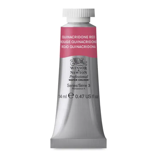 Winsor & Newton Professional Watercolor - Quinacridone Red, 14 ml Tube {2}