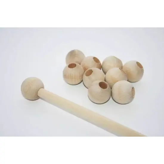 Kitcheniva 25 Pcs Long Wood Dowels Birch Wood Crafts DIY {3}