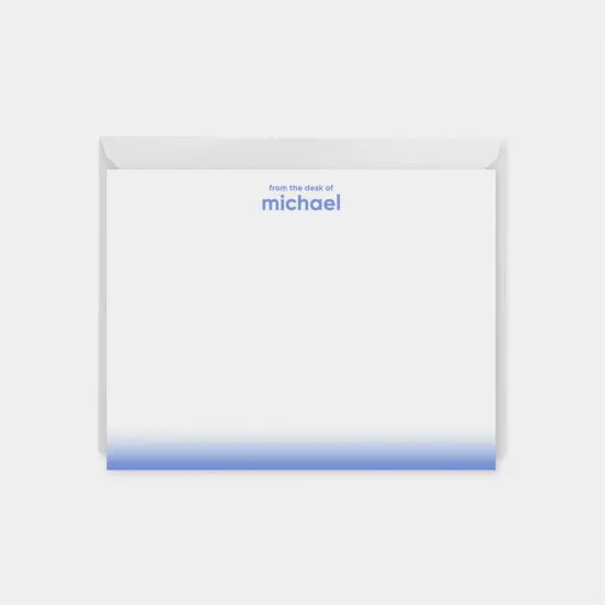 Neon Ombre Edge Note Cards VI {1}