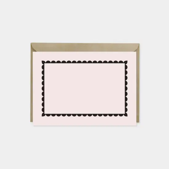 Little Scallop Border Note Cards VI {1}