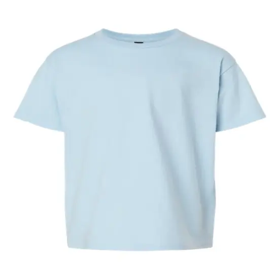 Gildan&reg; Classic Fit Crewneck short sleeve Youth Tee Light blue {2}