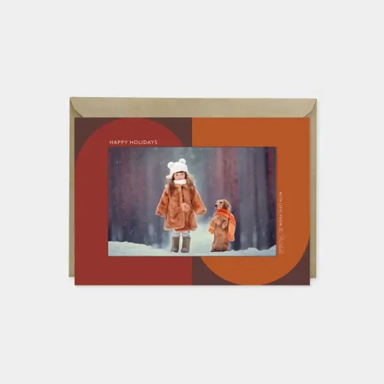 Big Geo Holiday Photo Card VIII {1}