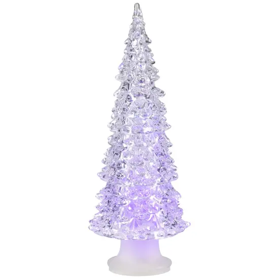 Northlight Clear Color Changing LED Lighted Christmas Trees - Set of 3 {6}