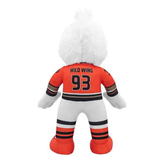 Bleacher Creatures Anaheim Ducks Wild Wing Bundle: Alt Orange & Retro Uniforms 10" Plush Figures {3}