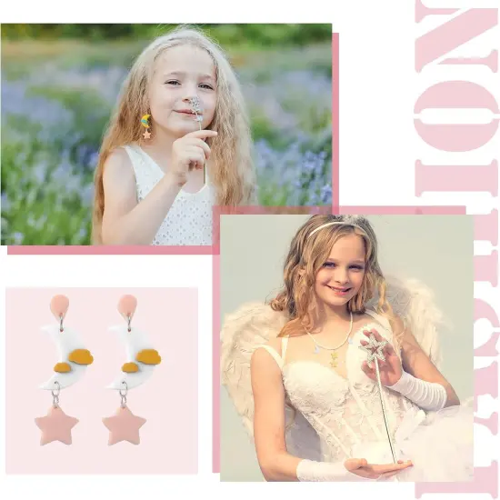 14 Pcs Polymer Clay Cutters Set, Cloud Moon Star Crescent Clay Earring {5}