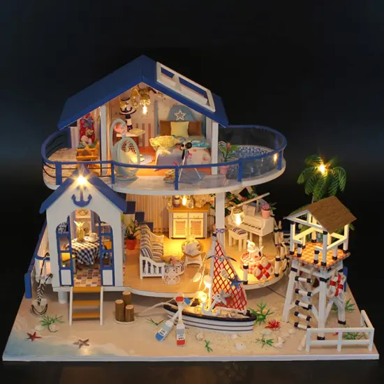 Miniature Wizardi Roombox Kit - Legend of Blue Sea Dollhouse Kit {4}