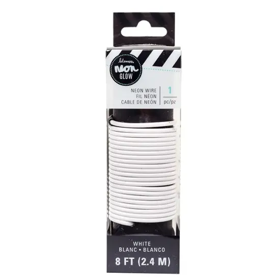 NEON LIGHTS - Heidi Swapp - WIRE - WHITE - 8 FT 314214 by American Crafts {1}