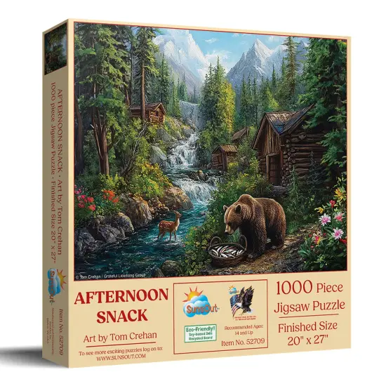 Sunsout Afternoon Snack 1000 pc Jigsaw Puzzle 52709 {3}