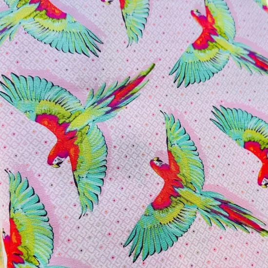 Macaw Ya Later- Dragon Fruit || Daydreamer || Tula Pink {1}