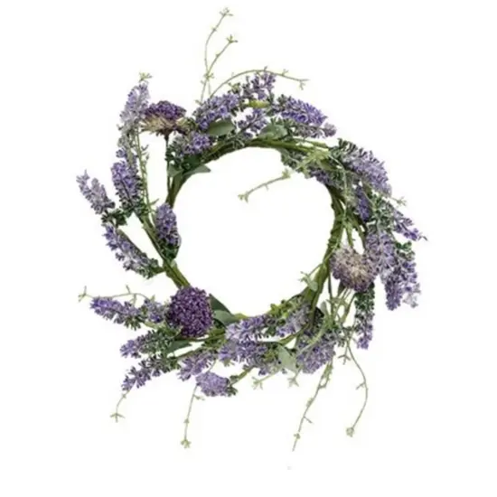 Lavender Herb Candle Ring {1}