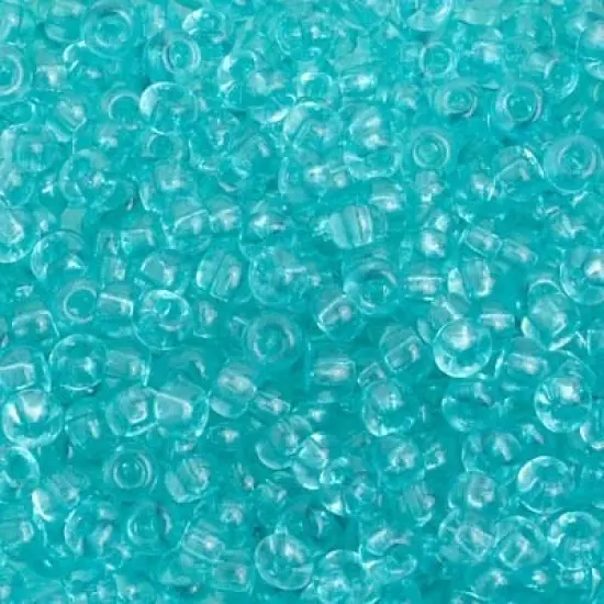 John Bead 6/0 Crystal Solgel Czech Glass Seed Beads, 500g Teal Green {1}
