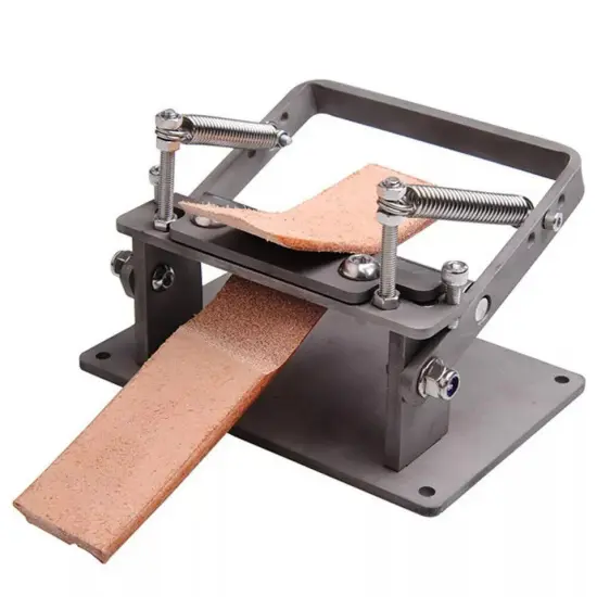 Leather Splitter Peeling Machine Stainless Steel Skiving Skiver Peeling Tool {1}