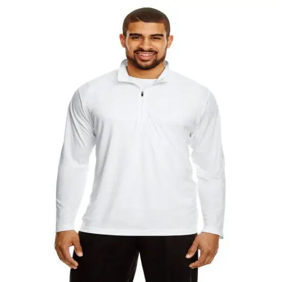 Team 365&reg; Men's Zone Performance Quarter Zip SP ATHLETIC GOLD {3}
