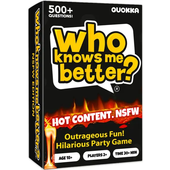 Who Knows Me Better? - Fun Card Board Game for Adults {1}