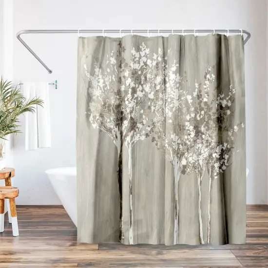 Americanflat 71" x 74" Shower Curtain, Dusky by PI Creative Art {1}