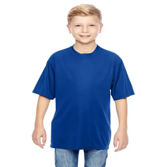 Augusta&reg; Sportswear Youth Wicking T-Shirt ROYAL {1}