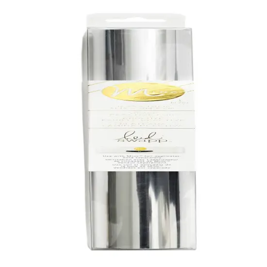 American Crafts HSFOIL 369976 Minc Reactive Foil 12.25" Silver 10' Roll {1}