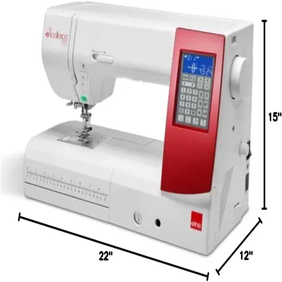 Elna eXcellence 710 Computerized Sewing and Quilting Machine {4}