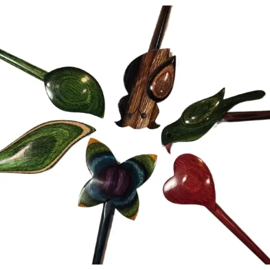 My Two Ladies | Shawl Pin Set | 6 Pieces | w/custom case {6}