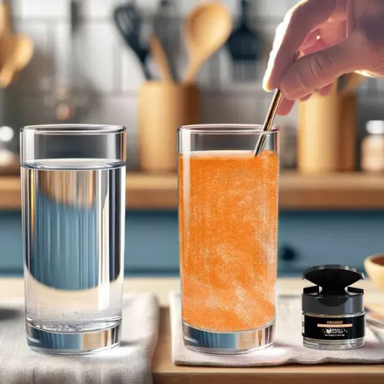 Bakell - Neon Orange Tinker Dust Edible Glitter (5g, 1x Jar) for Food, Desserts, and Beverages! {3}