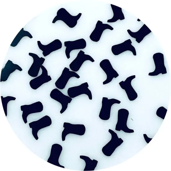 Black Cowboy Boots {1}