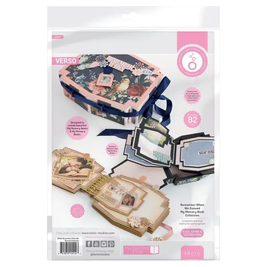 Tonic My Memory Book Double A4 Die Set-Remember When We Danced {1}