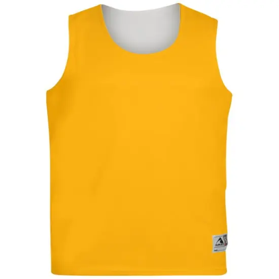 Augusta Sportswear&reg; Youth Reversible Sleeveless Jersey GOLD/ WHITE {1}