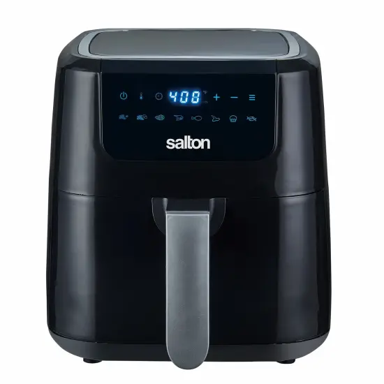 Salton Digital Air Fryer XL 5L Black {4}