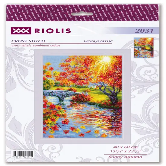 Sunny Autumn R2031 Counted Cross Stitch Kit {2}