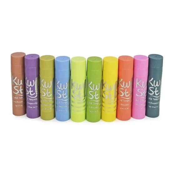 Kwik Stix Solid Tempera Paint Sticks Class Pack 72/Pkg-Pastel Colors, 6 Of Each Color {5}