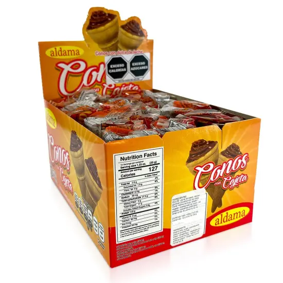 Aldama Conos 12ct Crispy Cone Treats for Parties & Snacking {1}